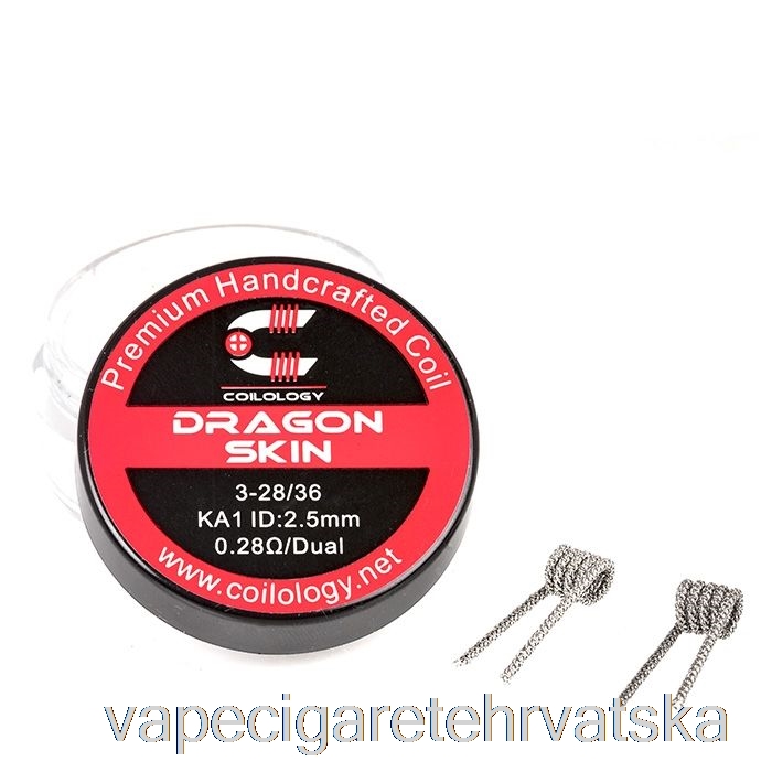 Vape Hrvatska Coilology Performance Prebuilt Coils Dragon Skin - 0.28ohm Ka1